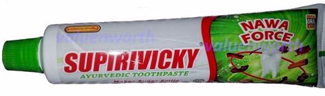 Ayurvedic Herbal Toothpaste Non Fluoride Siddhalepa Supirivicky 4x110g