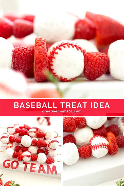 Baseball Team Snack Idea For Kids Creative Mom 101 Baseball Food