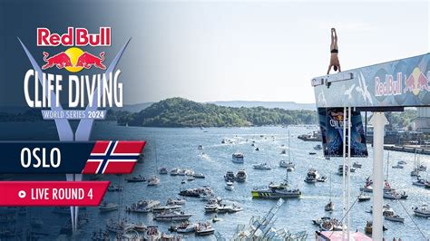 Diving From The Oslo Opera House NOR ROUND 4 Red Bull Cliff Diving