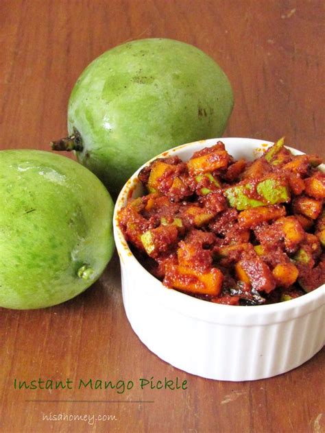 Instant Mango Pickle Recipe