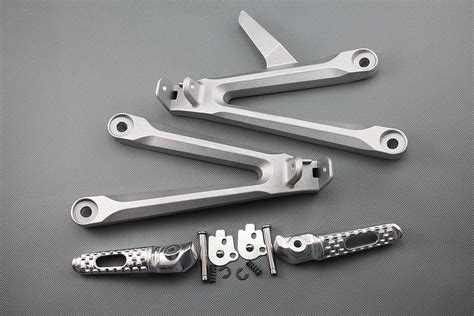 Purchase Silver Rear Passenger Foot Peg Footrest Bracket For Honda Cbr