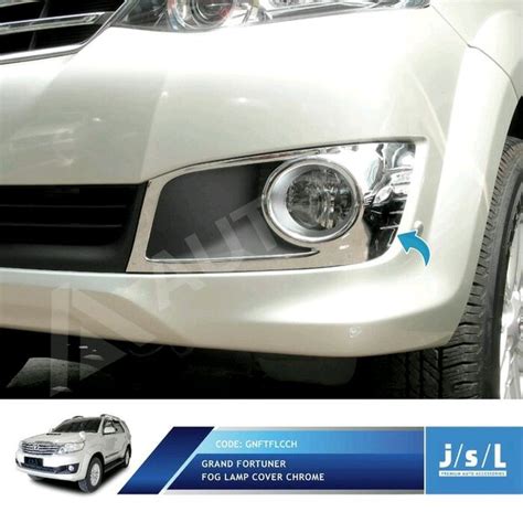 Jual Grand Fortuner Fog Lamp Cover Chrome Cover Lampu Kabut Fortuner Di