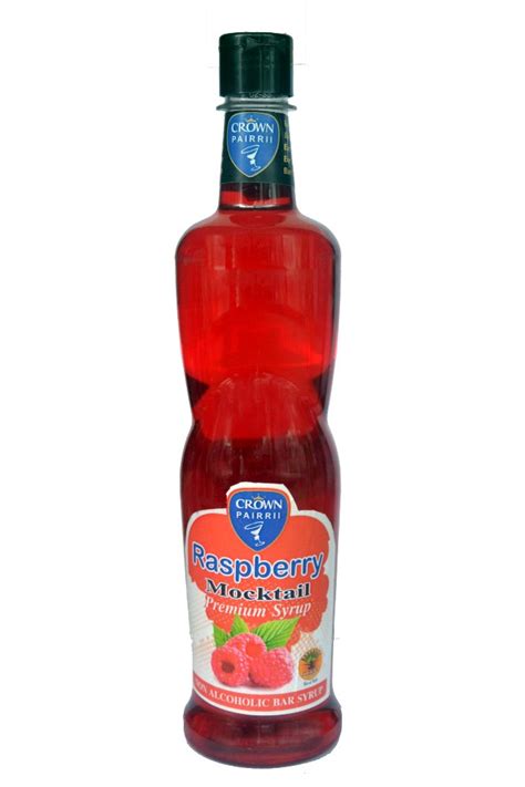 Crown Pairrii Rasp Berry Mocktail Syrup Packaging Type Bottles