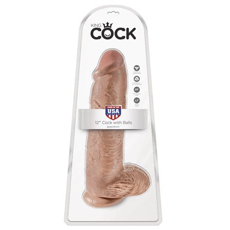 King Cock In Dildo W Balls Tan Pipedream Satisfaction