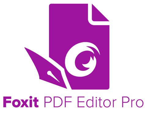 Foxit Pdf Editor Pro