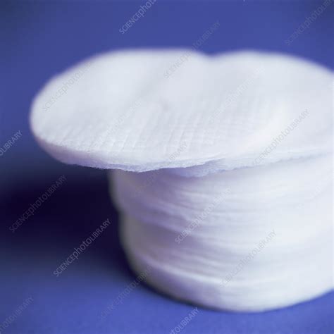 Cotton wool pads - Stock Image - M985/0283 - Science Photo Library