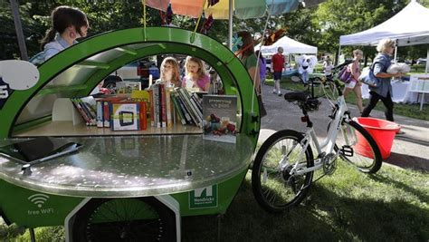 Library Rolls Out A Bike Bookmobile