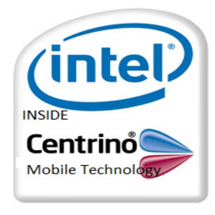 Intel Centrino Logo - LogoDix