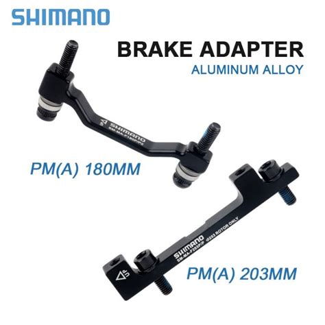 Shimano Mtb Brake Disc Adapter Pm A 180mm 203mm Brake Rotor Post Mount Converter Ultralight