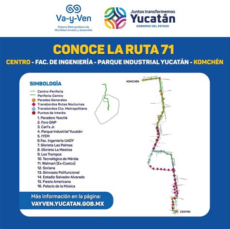 Gobierno De Yucat N On Twitter Conoce Las Nuevas Rutas Centro