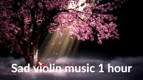 1 Hour Sad Violin Music Sad Violin Relaxing Instrumental Music Meditation Music Soft Music