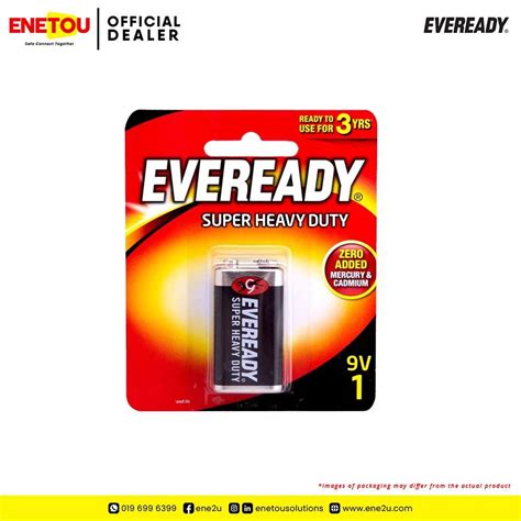 Eveready V Super Heavy Duty Battery Pcs Card Original