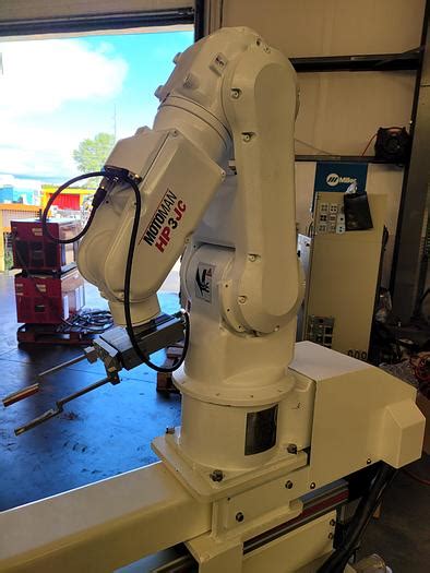 Used Yaskawa Motoman Hp Jc Industrial Robot With Nx Controller With