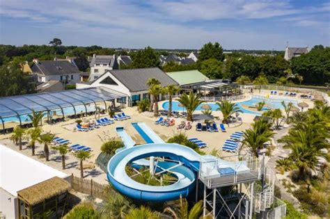 Camping Bretagne Avec Parc Aquatique Le Cabellou Plage Camping