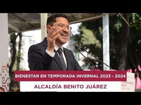 Bienestar En Temporada Invernal Alcald A Benito Ju Rez Youtube