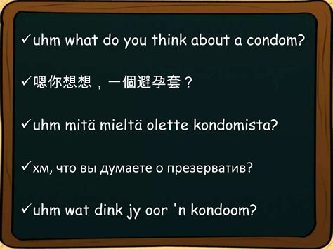 Safe Sex Campaign South Africa PPT