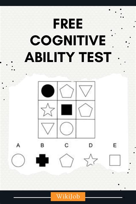 Cognitive Ability Test Free Practice Assessment Cognitive Test