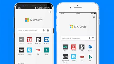 Ios Ve Android Için Microsoft Edge Uygulaması çıktı