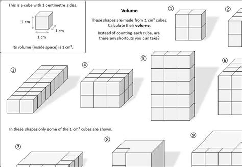 Irregular Volume Shapes Worksheet Education Com Irregular Volume