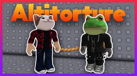 Live Roblox Altitorture W Yaboydungoofed Youtube