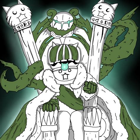 Evil Emperor Cat Relic The Battle Cats Ibispaint