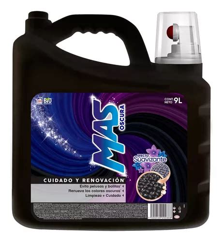 Detergente líquido Mas Oscura 9Lt Envío gratis