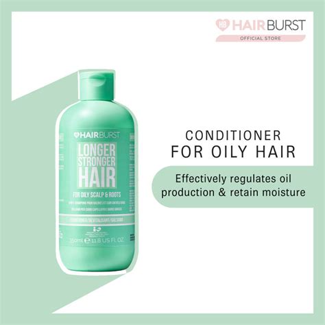 Hairburst Conditioner For Oily Scalp And Roots 350ml Lazada Singapore