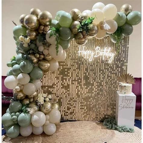 Olive Green Balloon Arch