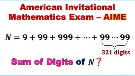 AIME USA Math Olympiad Algebra Mathematical Olympiad YouTube