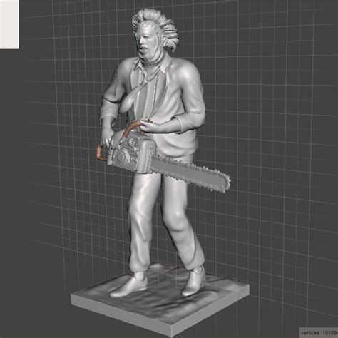 Archivo Obj Leatherface Pretty Lady Fan Art・objeto Imprimible En 3d