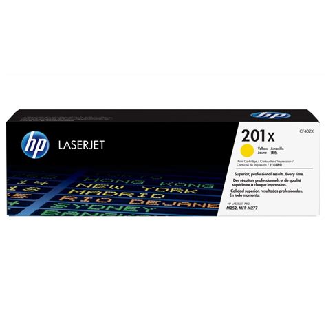 Hewlett Packard 201A Original Toner Cartridge Yellow Computing From