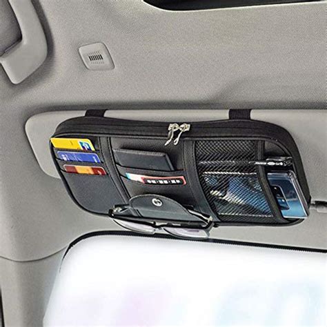 Da by Car Sun Visor Organizer Auto Car Visor Pocket and Interior ...