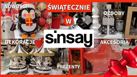 NOWOŚCI PREZENTY DEKORACJE ŚWIĄTECZNE SINSAY na Boże Narodzenie