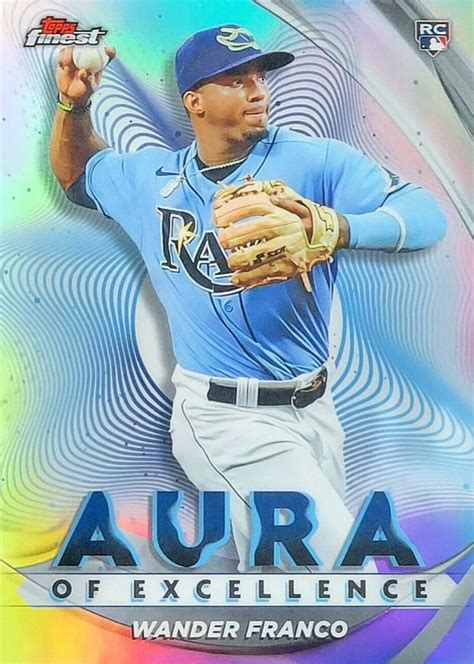 Wander Franco Topps Finest Aura Of Excellence Ae Wf Price Guide