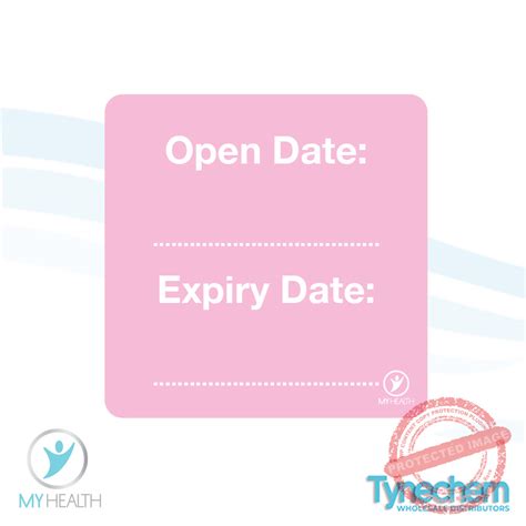 labels open dateexpiry xmm tynechem