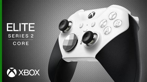 Xbox Elite Wireless Controller Series 2 Core In Weiß Mit Trailer