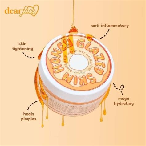 Dear Face Honey Glazed Skin Water Gel Moisturizer Seak Beauty