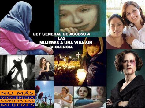 Ppt Ley General De Acceso A Las Mujeres A Una Vida Sin Violencia