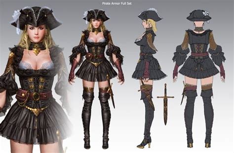 Artstation Pirate Concept Art Asker Online Woo Kim Female