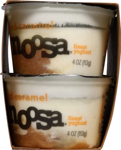 Noosa Salted Caramel Yogurt Cups Oz Kroger