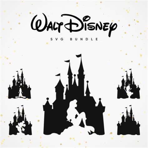 Disney Castle SVG Files – MasterBundles