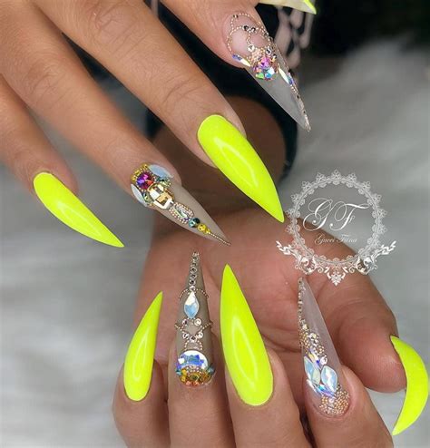 75 Chic Classy Acrylic Stiletto Nails Design Youll Love Page 72 Of