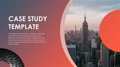 Business Case Study Template Free Powerpoint Template Free Case