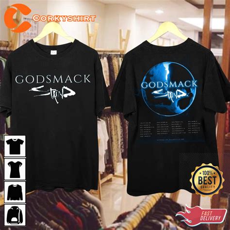 Godsmack And Staind North American Tour 2023 T-shirt - Corkyshirt