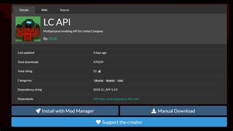 How To Use Thunderstore Mod Manager For Lethal Company Mods Gameskinny