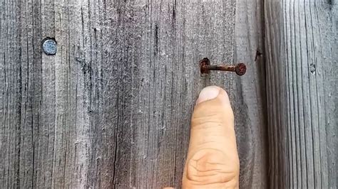 Never Have Nails Come Out Of A Wooden Fence Again Youtube