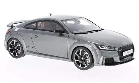 Miniature Audi Tt Gt Spirit Rs Metallise Grise Voiture