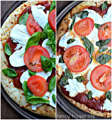 Caprese Pizza Mozzarella Tomato And Basil Caprese Pizza Homemade