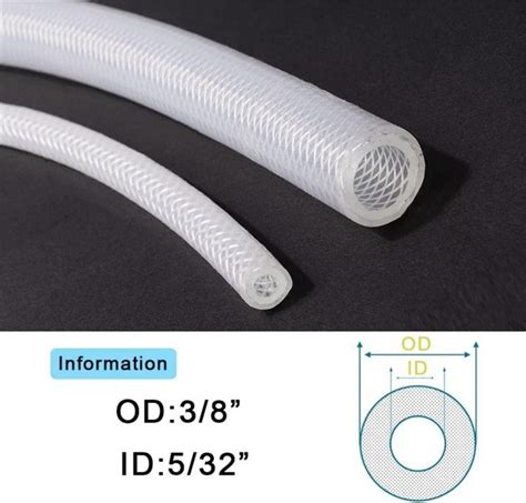 Customized Silicone Braided Hose For Milk Machine Factory In China