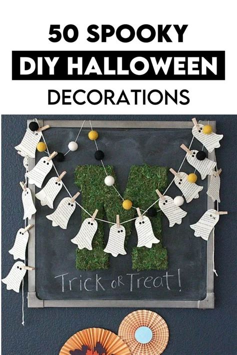 50 Best Wickedly Creative Diy Halloween Decorations Diy Halloween